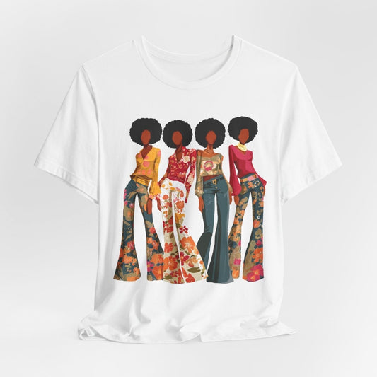 70s Soul Sis Shirt - Afrocentric Art by The Trini Gee
