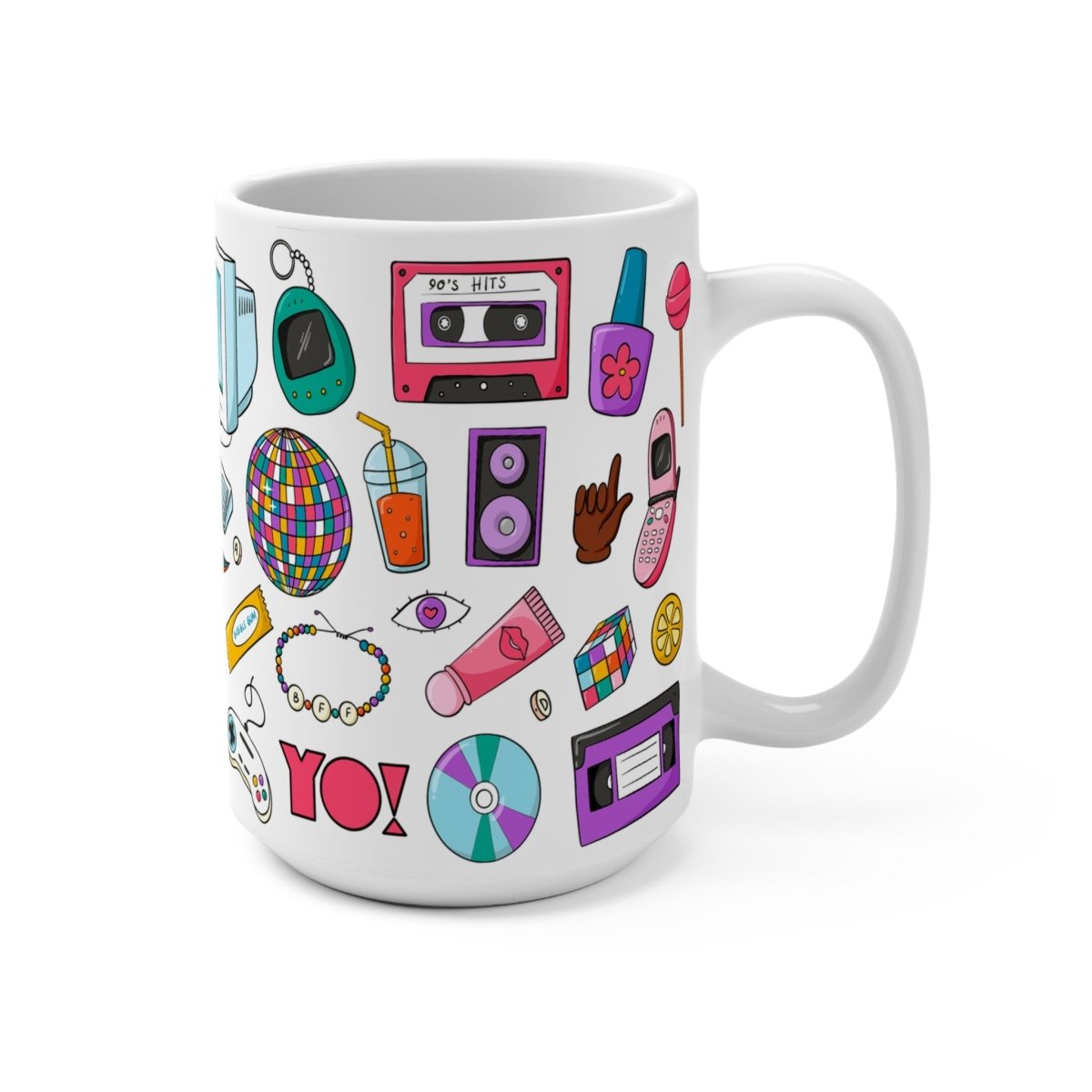 90s Pop Culture Mug - Afrocentric Art by The Trini Gee