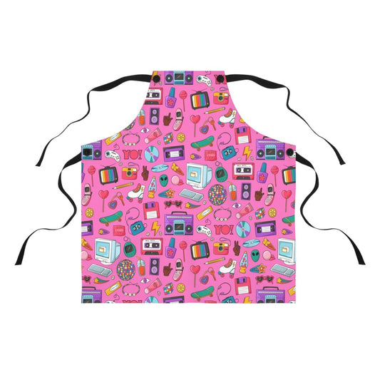 90s Style Apron - Afrocentric Art by The Trini Gee