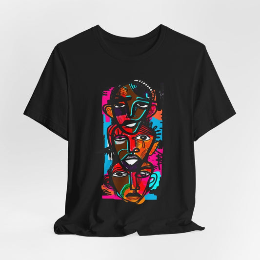 Abstract Men Shirt - Afrocentric Art by The Trini Gee