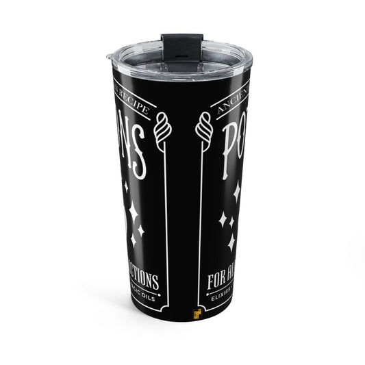 African Potions Tumbler - Afrocentric Art by The Trini Gee