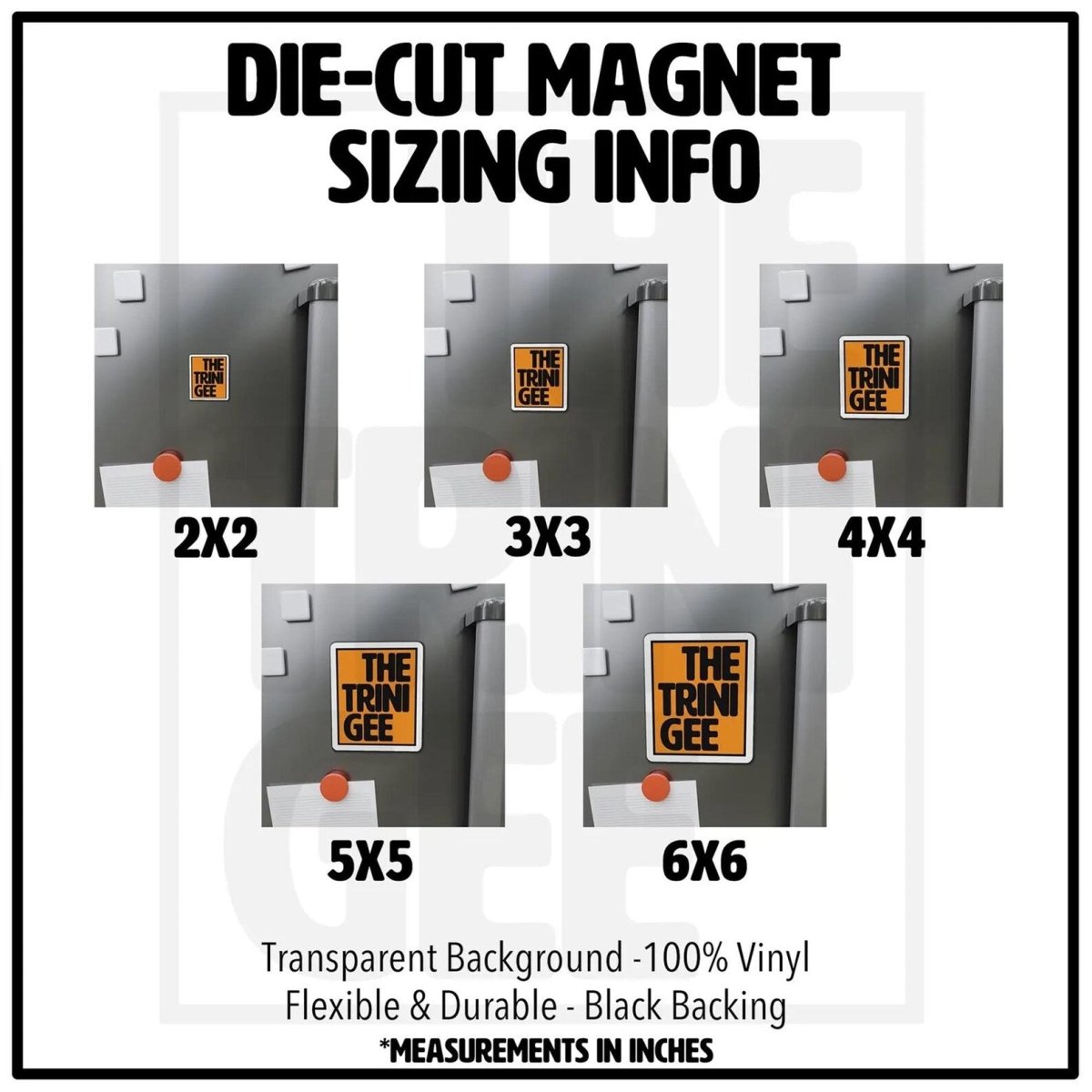 Afro Chakras Magnet - Afrocentric Art by The Trini Gee