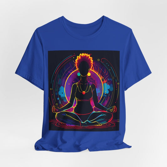 Afro Glow Yoga Shirt - The Trini Gee