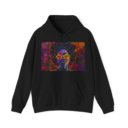 Afro Graffiti Hoodie - The Trini Gee