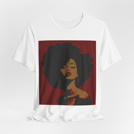 Afro Lady Shirt - The Trini Gee