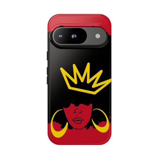Afro Queen iPhone Case - Afrocentric Art by The Trini Gee