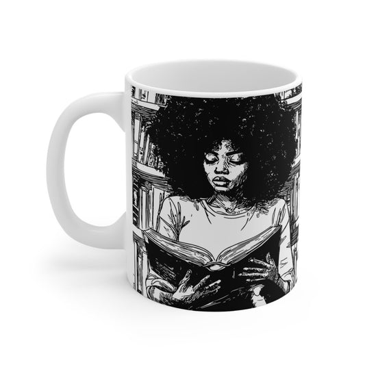 Afro Reading Mug - The Trini Gee