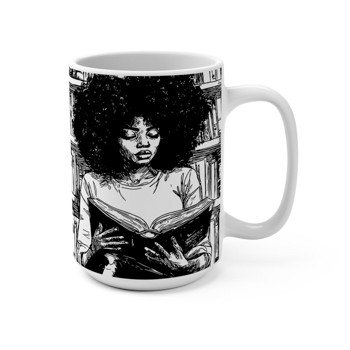 Afro Reading Mug - The Trini Gee