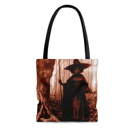 Afro Witch Tote Bag - Afrocentric Art by The Trini Gee