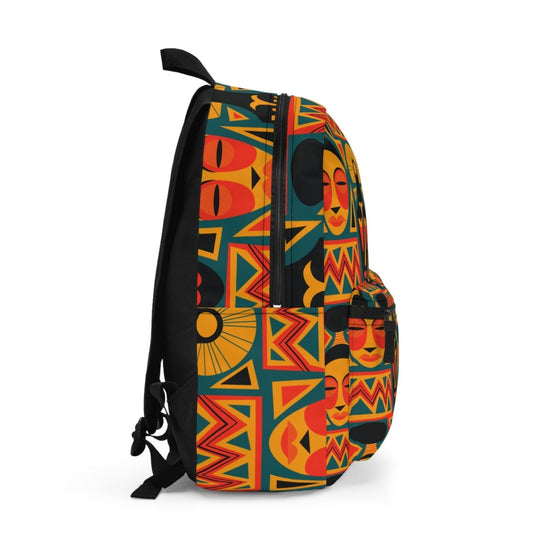 Afrocentric Backpack - Afrocentric Art by The Trini Gee