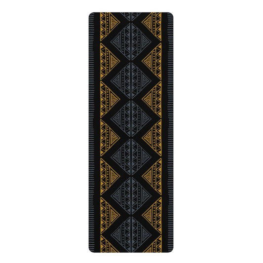 Afrocentric Diamonds Yoga Mat - The Trini Gee