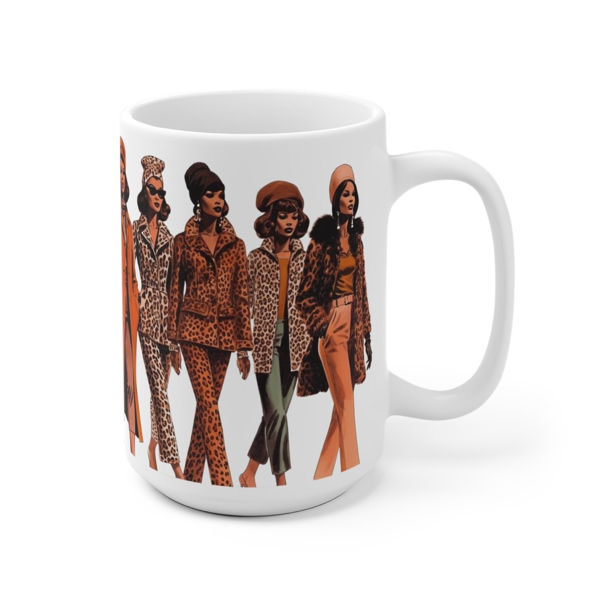 Animal Prints Mug - Afrocentric Art by The Trini Gee