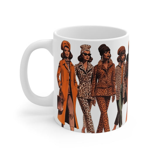 Animal Prints Mug - Afrocentric Art by The Trini Gee