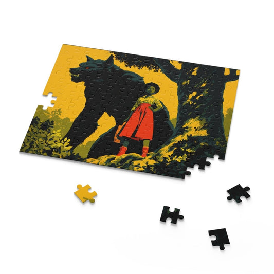 Bad Wolf Puzzle - Afrocentric Art by The Trini Gee