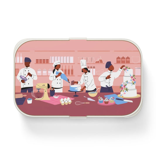 Bakery Chefs Bento Box - Afrocentric Art by The Trini Gee