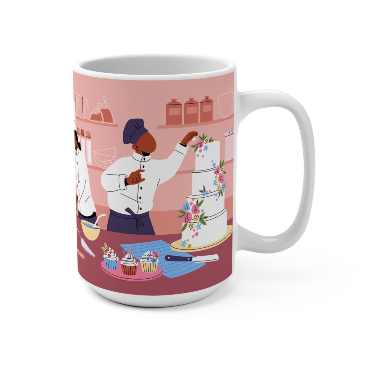 Bakery Mug - Afrocentric Art by The Trini Gee