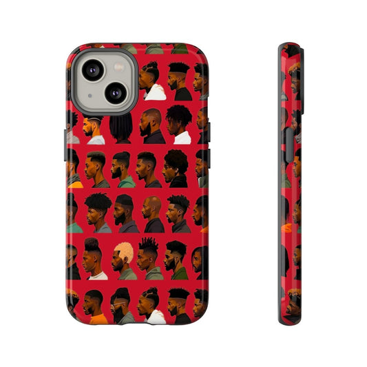 Barber Cuts Phone Case - Afrocentric Art by The Trini Gee