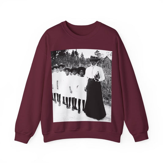 Bethune Girls Sweatshirt - Afrocentric Art by The Trini Gee