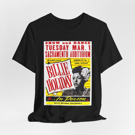 Billie Holiday Concert Shirt - The Trini Gee
