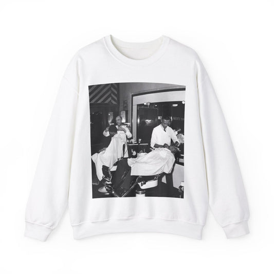 Black Barber Shop Sweatshirt - The Trini Gee
