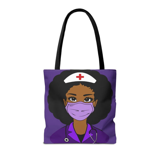 Black Doctors Tote Bag - Afrocentric Art by The Trini Gee