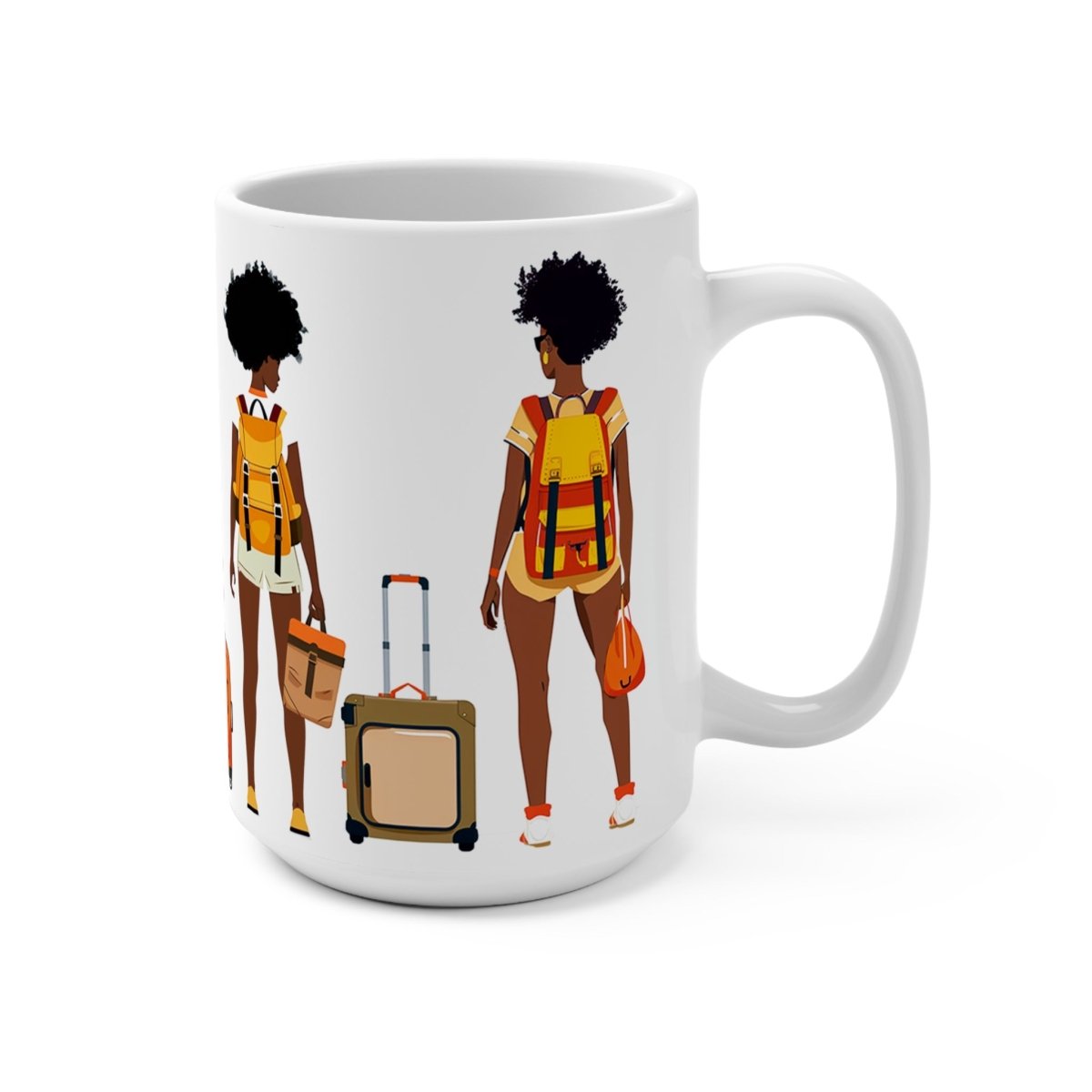 Black Girls Travel Mug - The Trini Gee