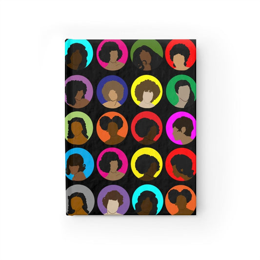 Black Hair Journal - Afrocentric Art by The Trini Gee