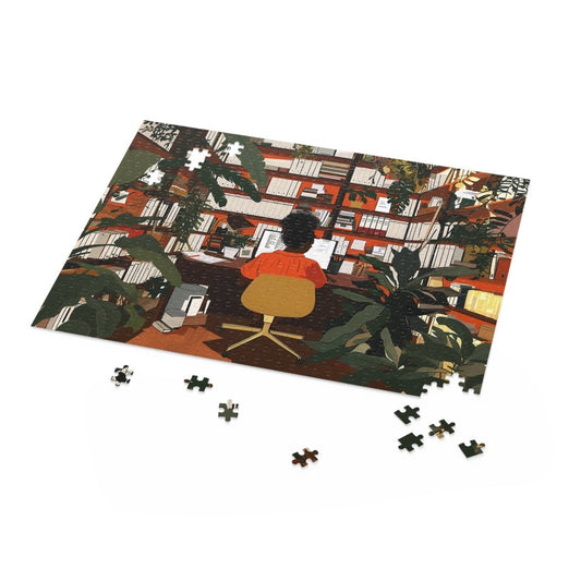 Black Lady at Work Puzzle - The Trini Gee