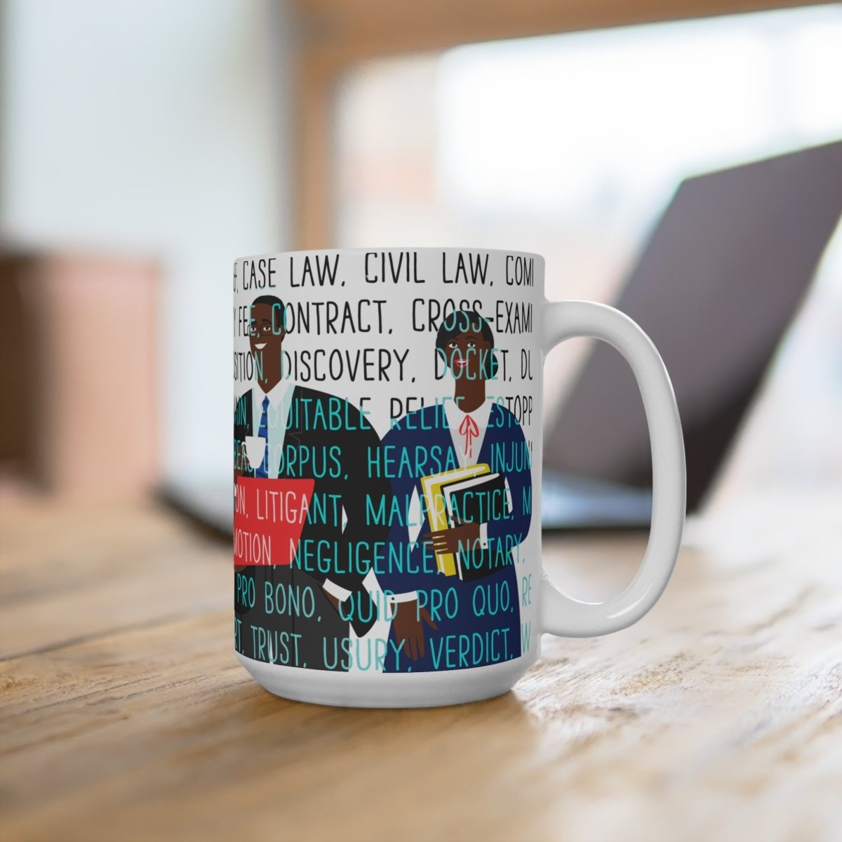 Black Lawyers Mug - The Trini Gee