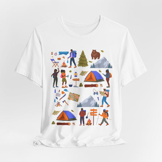 Black Nature Lovers Shirt - Afrocentric Art by The Trini Gee
