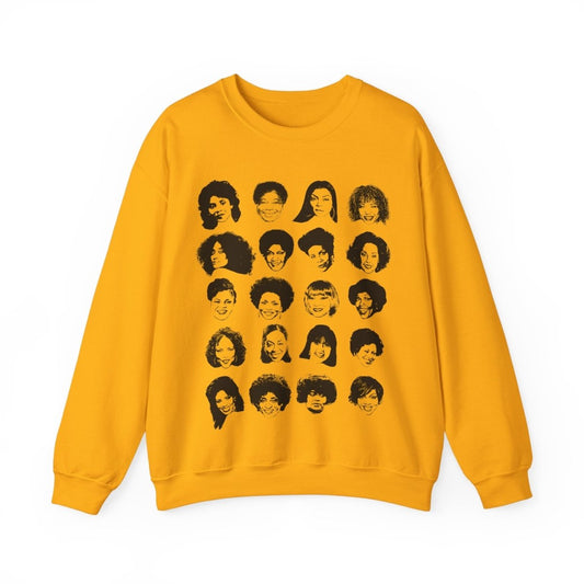 Black TV Moms Sweatshirt - Afrocentric Art by The Trini Gee