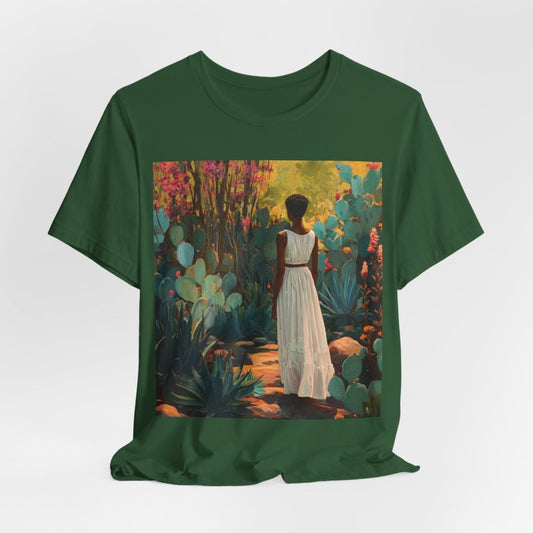 Cacti Garden Shirt - Afrocentric Art by The Trini Gee