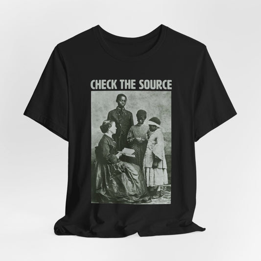 Check the Source Shirt - Afrocentric Art by The Trini Gee
