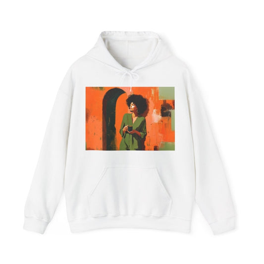 Coffee Lover Hoodie - Afrocentric Art by The Trini Gee