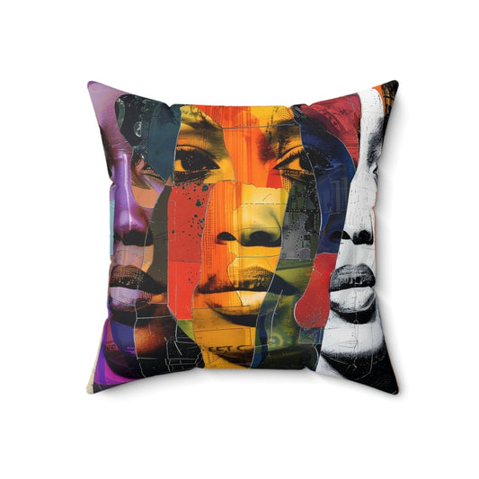 Collage Women Pillow - The Trini Gee