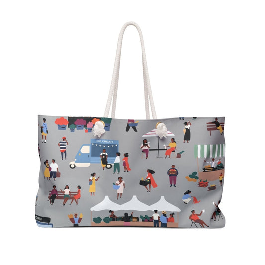 Community Market Weekender Bag - The Trini Gee