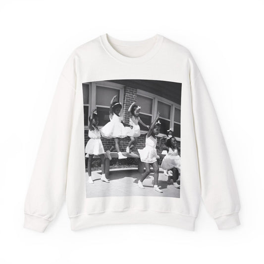 Dancing Black Girls Sweatshirt - Afrocentric Art by The Trini Gee