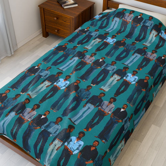 Denim Men Blanket - The Trini Gee
