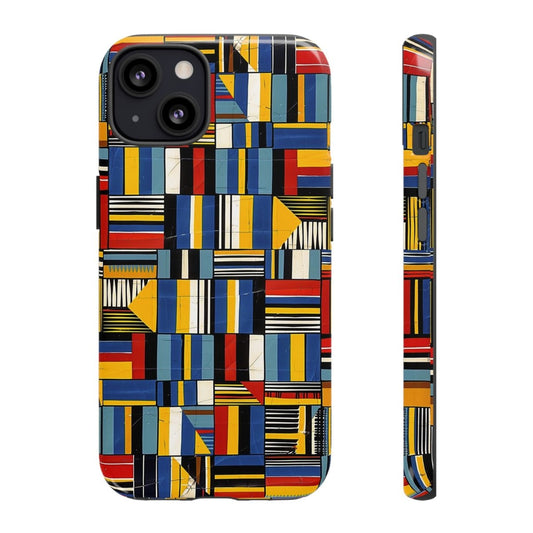 Distressed Geometric Phone Case - The Trini Gee