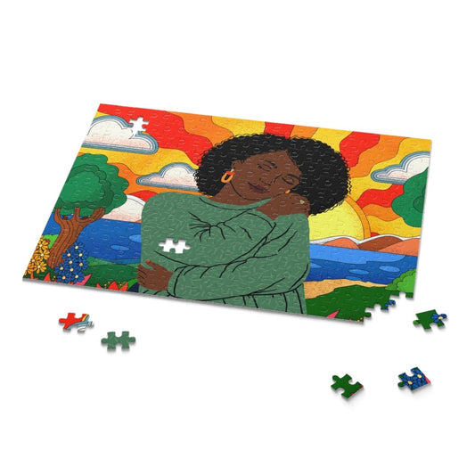 Feeling Good Puzzle - Afrocentric Art by The Trini Gee