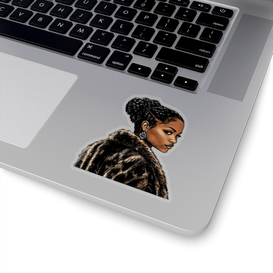 Fur Coat Style Sticker - The Trini Gee