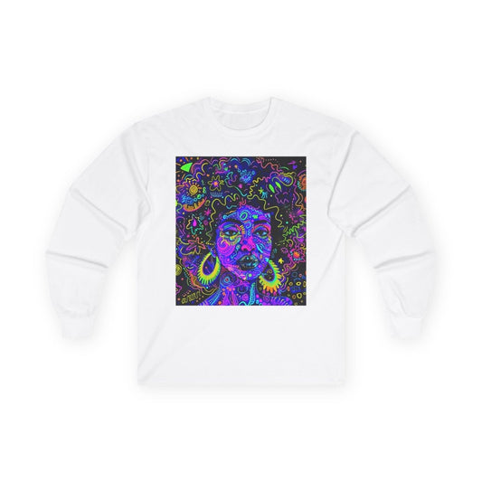 Graffiti Trippy Long Sleeve Shirt - Afrocentric Art by The Trini Gee