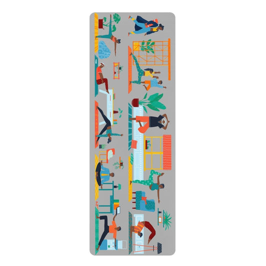Home Fitness Yoga Mat - The Trini Gee
