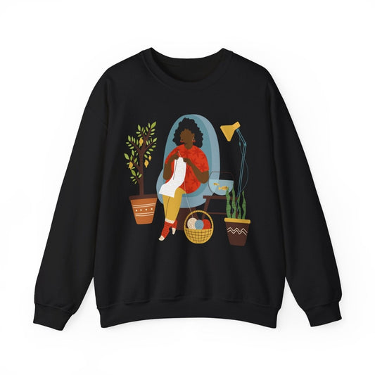 Knitting Plants Sweatshirt - The Trini Gee