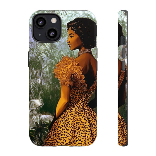 Leopard Print Queen Phone Case - The Trini Gee