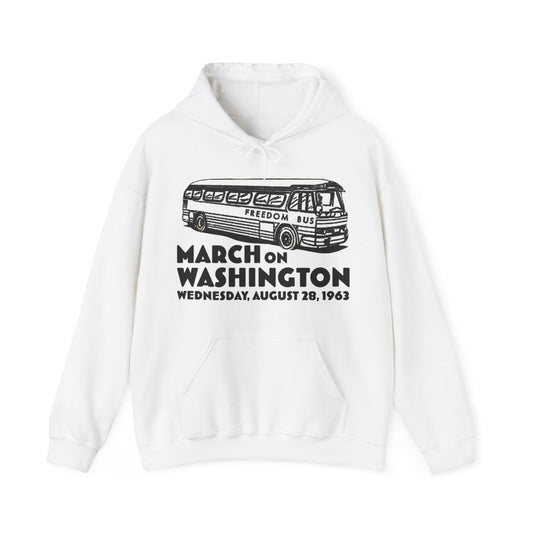 March on Washington Hoodie - Afrocentric Art by The Trini Gee