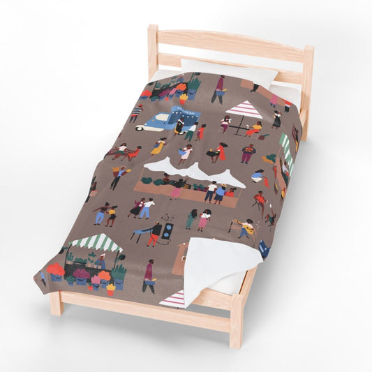 Market Fair Blanket - The Trini Gee