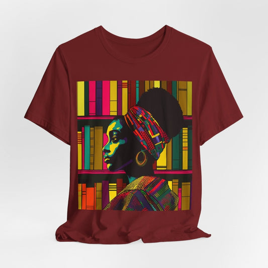 Melanin Reader Shirt - Afrocentric Art by The Trini Gee