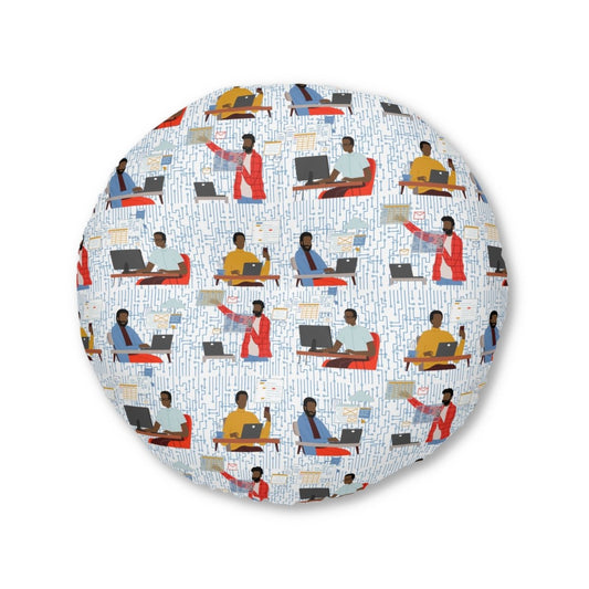 Men in Tech Floor Pillow - The Trini Gee