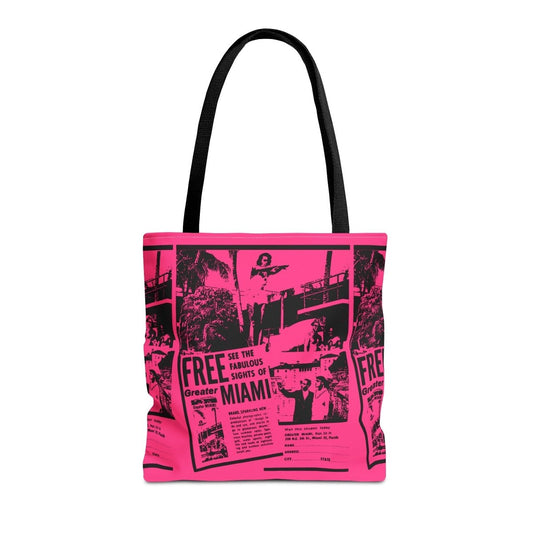 Miami Tourism Tote Bag - Afrocentric Art by The Trini Gee